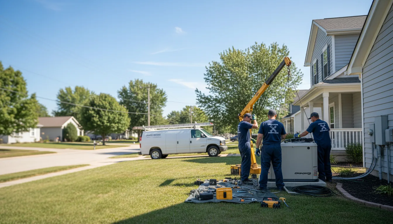 Generator Installation in Servia, IN near me